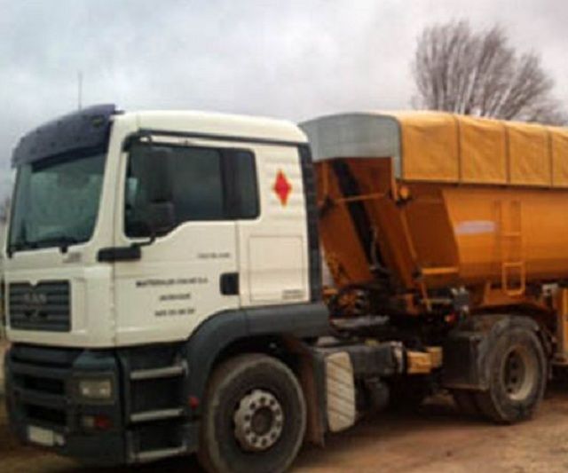 Materiales Calvo S.A. transporte de áridos